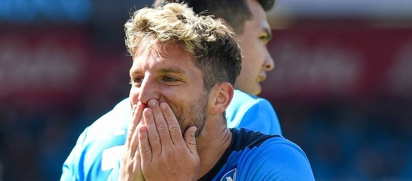 Dries Mertens ai tempi del Napoli