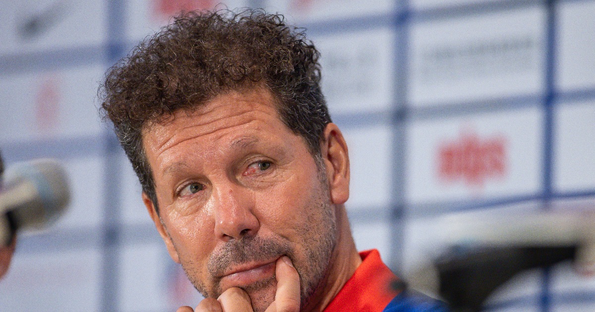 Diego Pablo Simeone, allenatore dell'Atletico Madrid