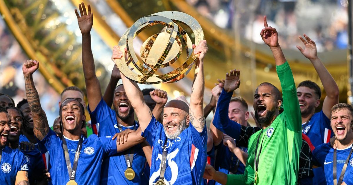 I festeggiamenti del Chelsea