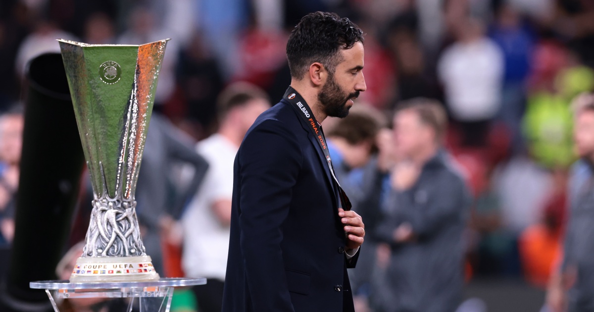 Ruben Amorim, tecnico del Manchester United