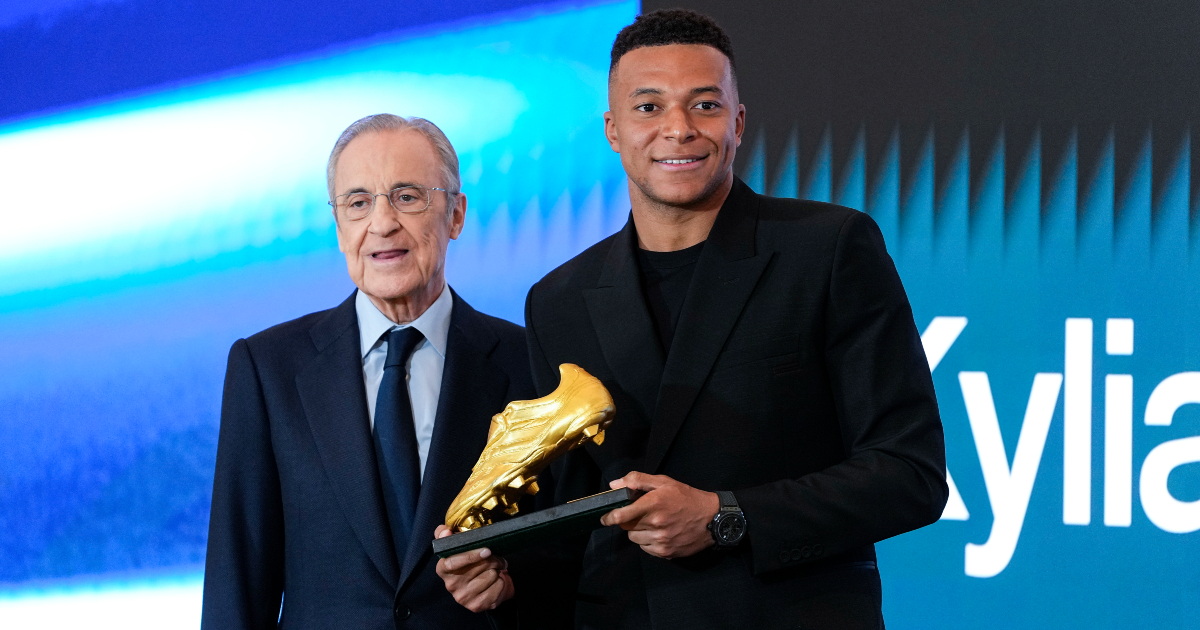 Kylian Mbappé e Florentino Perez, Scarpa d'Oro